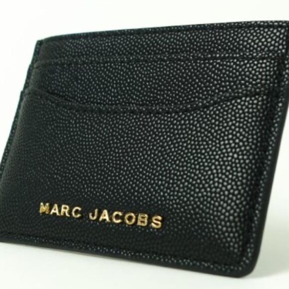 NWT Marc Jacobs Pebbled Leather Card Case - Picture 3 of 4